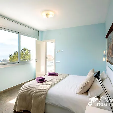 Vila Cool & Modern Giovanna With Air Conditioning, Private Pool & Sea Views Sitges